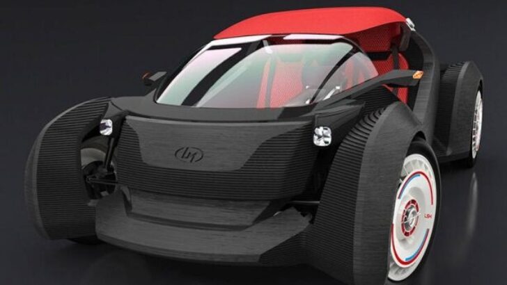 Bu otomobil 3D yazıcıyla üretildi