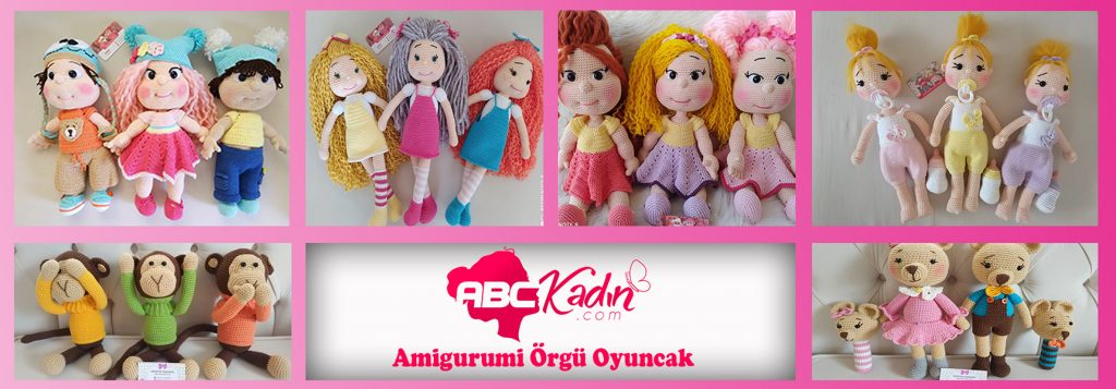 ABCKADIN Amigurumi Örgü Oyuncak